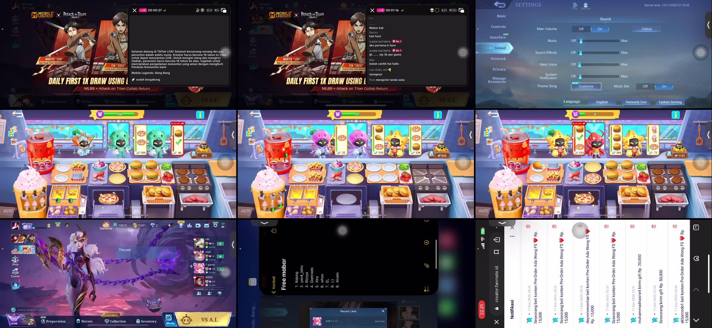 Recording Thumbnails