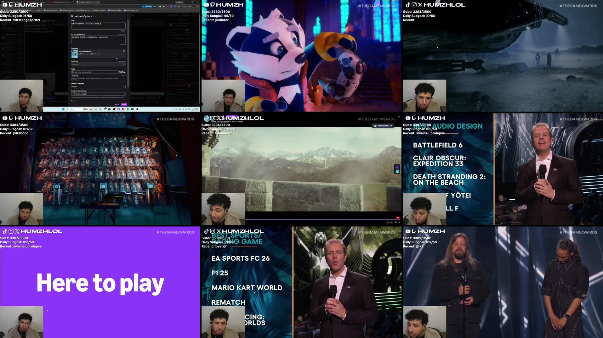 Recording Thumbnails