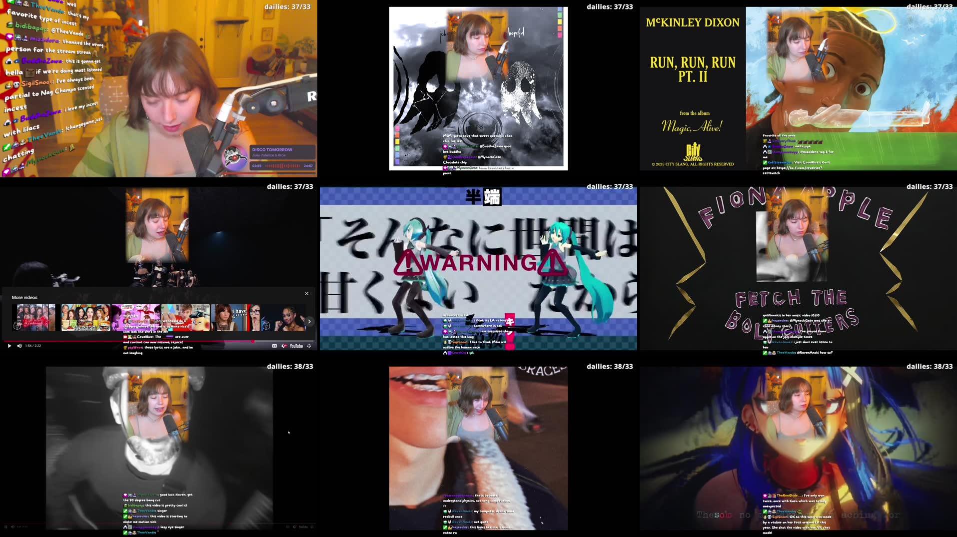 Recording Thumbnails