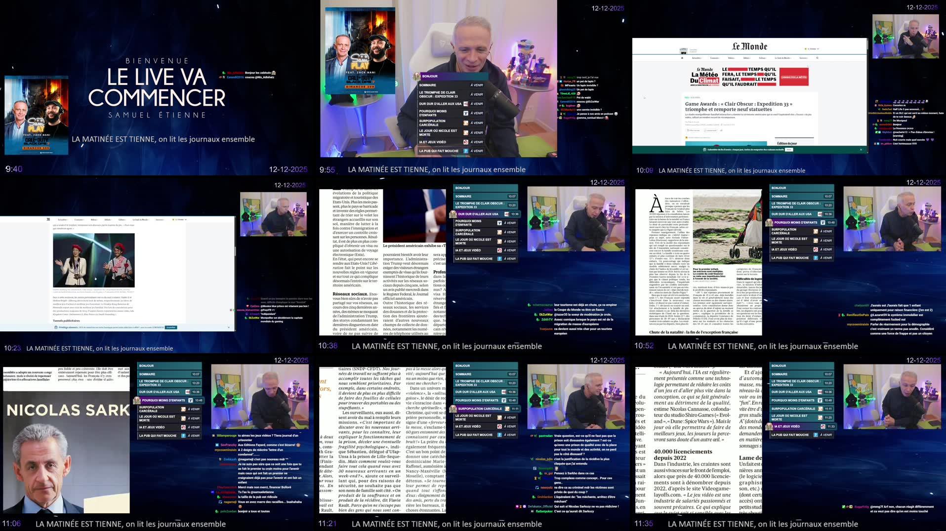 Recording Thumbnails