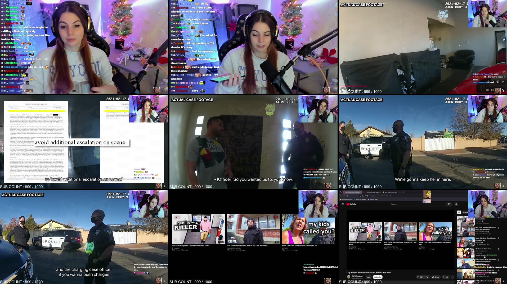 Recording Thumbnails