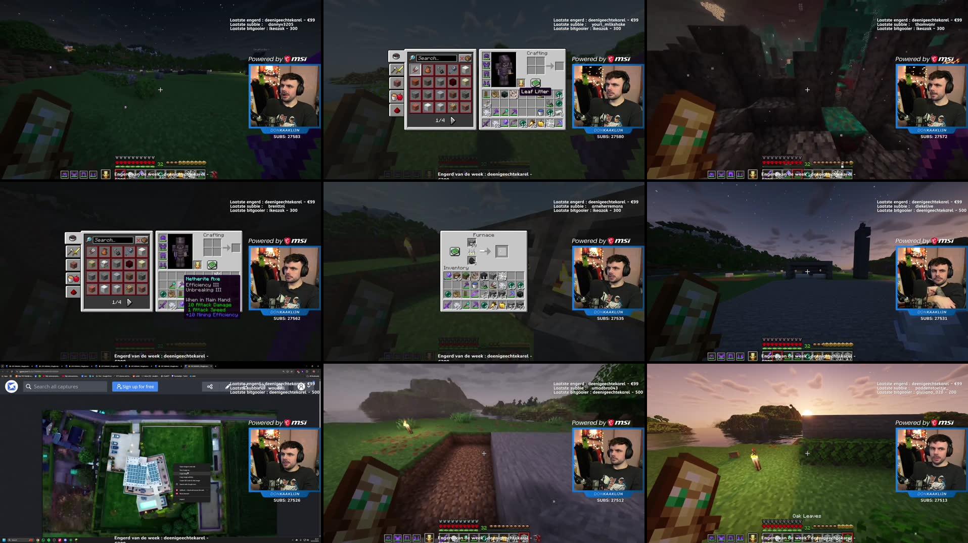 Recording Thumbnails
