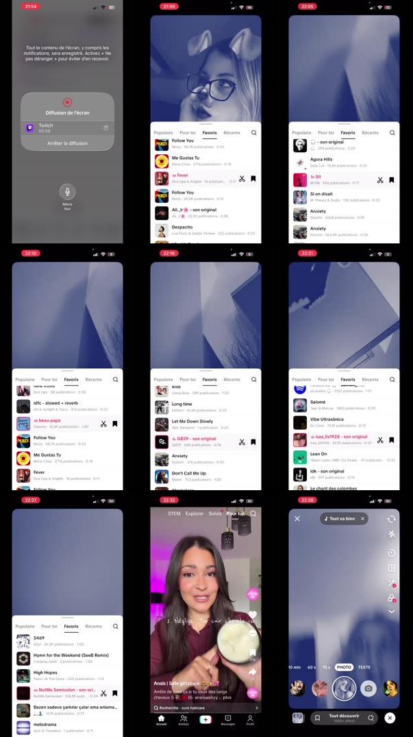 Recording Thumbnails