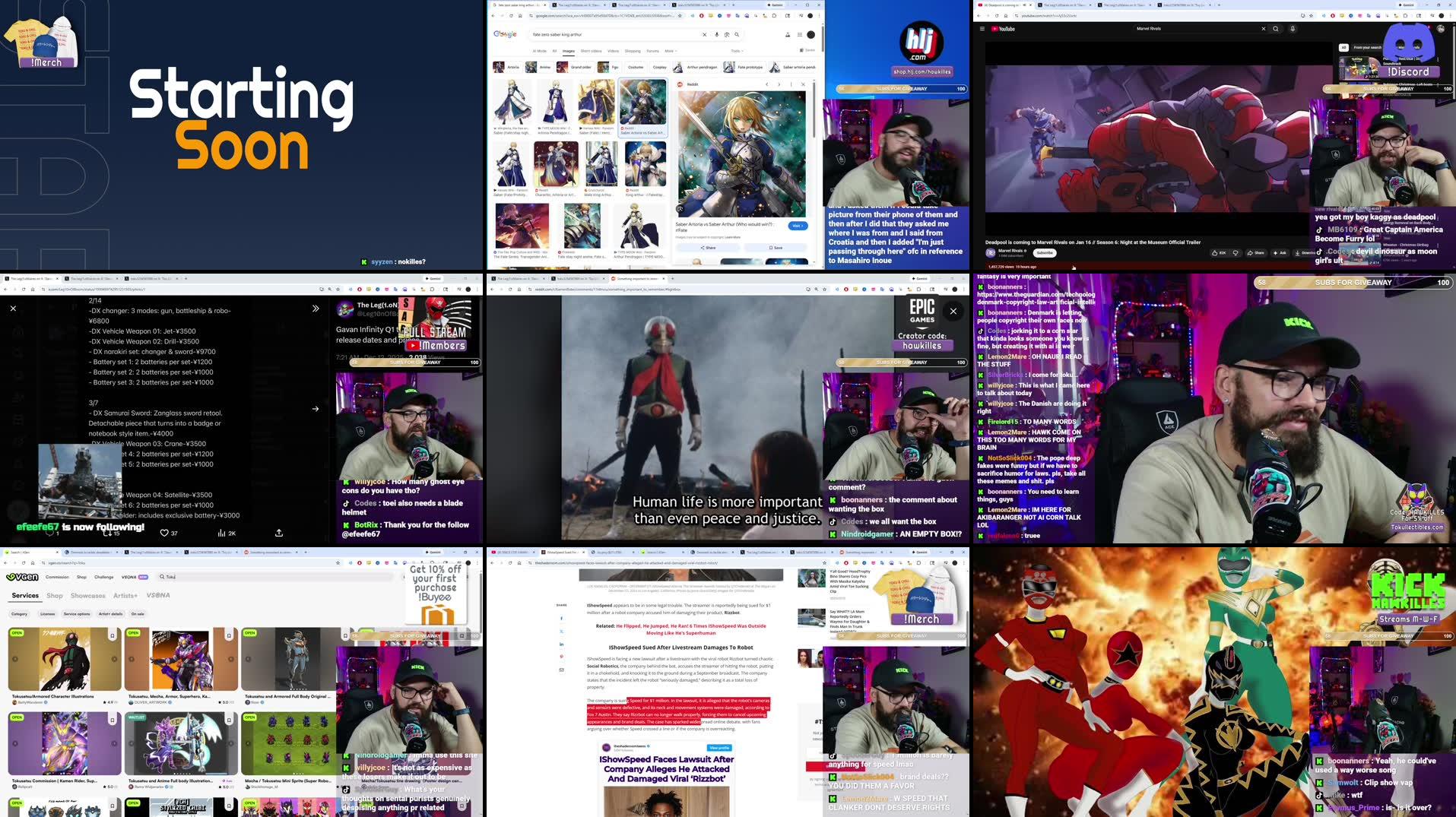 Recording Thumbnails