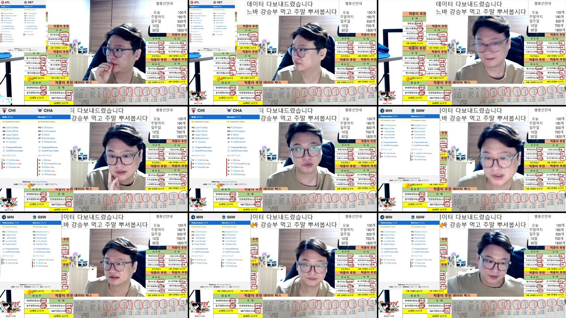 Recording Thumbnails