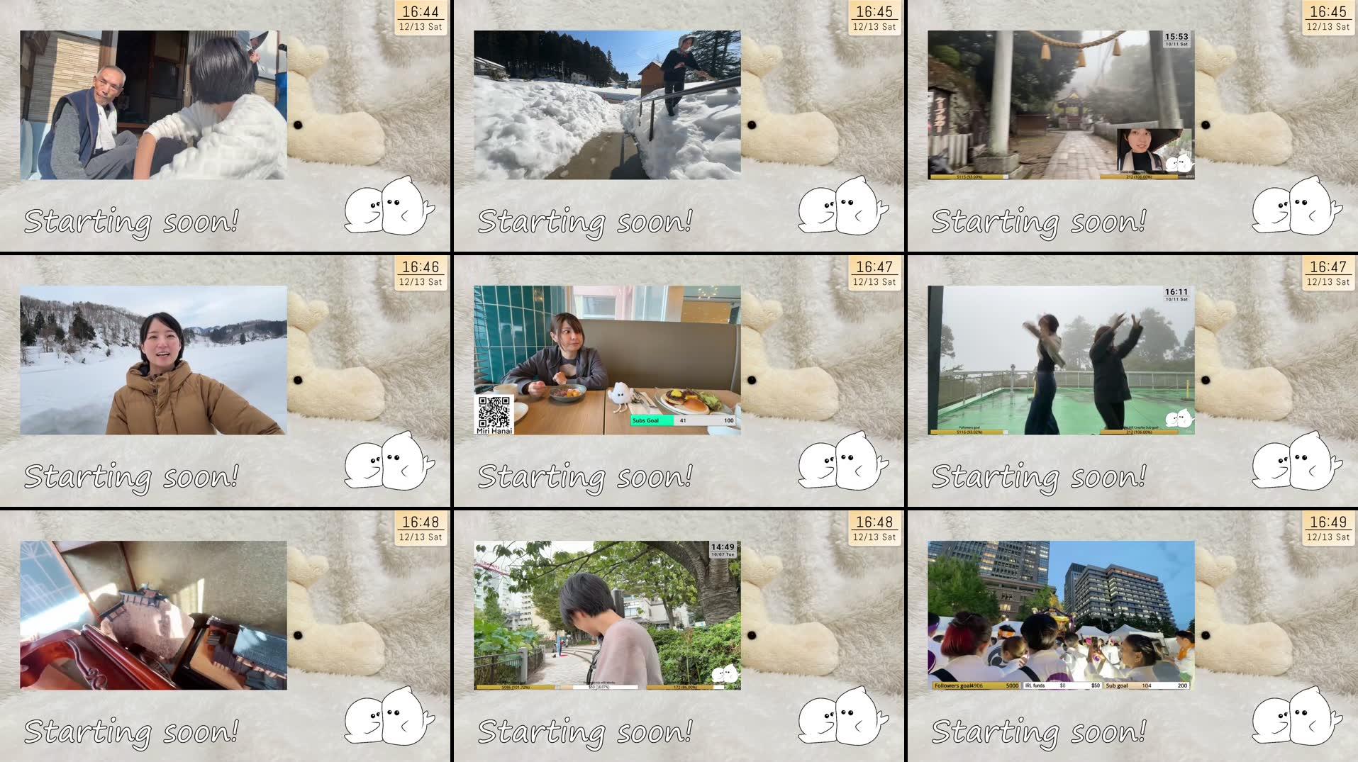 Recording Thumbnails