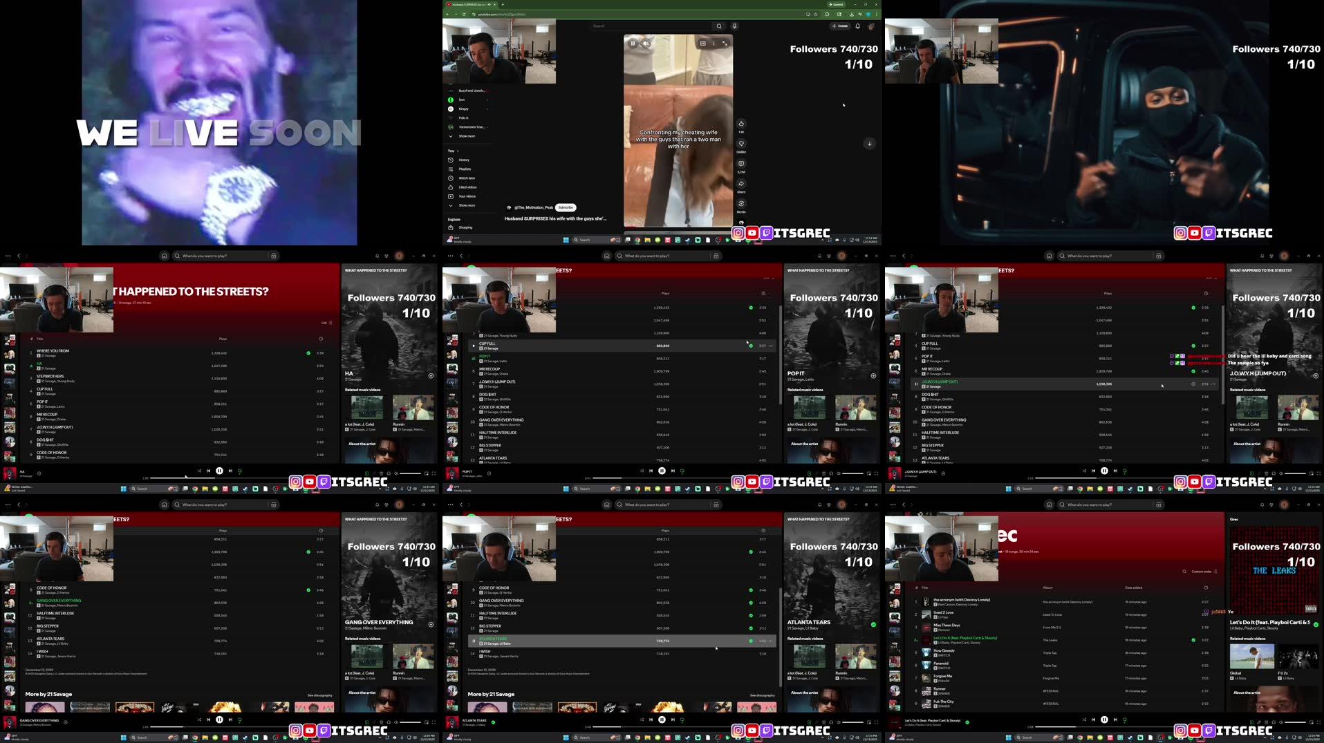 Recording Thumbnails