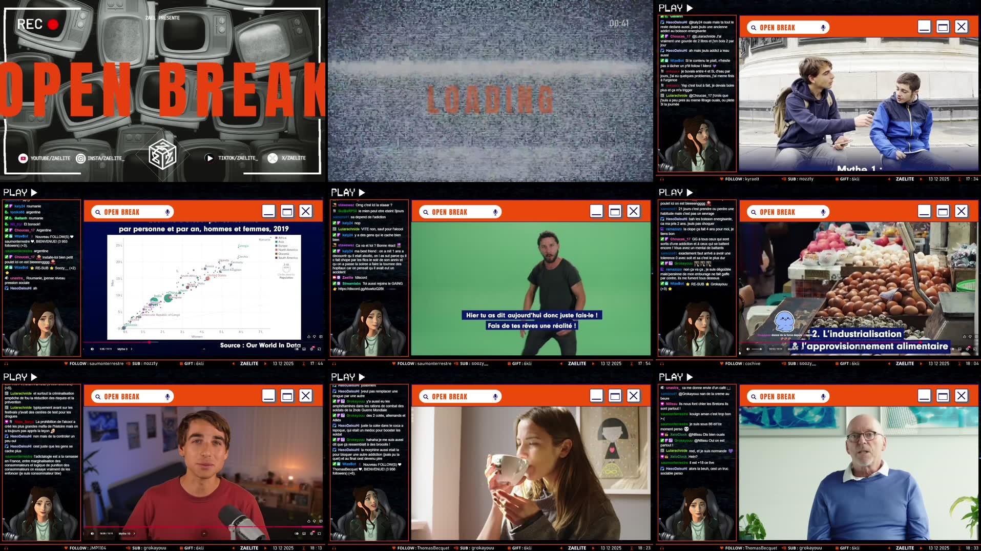 Recording Thumbnails