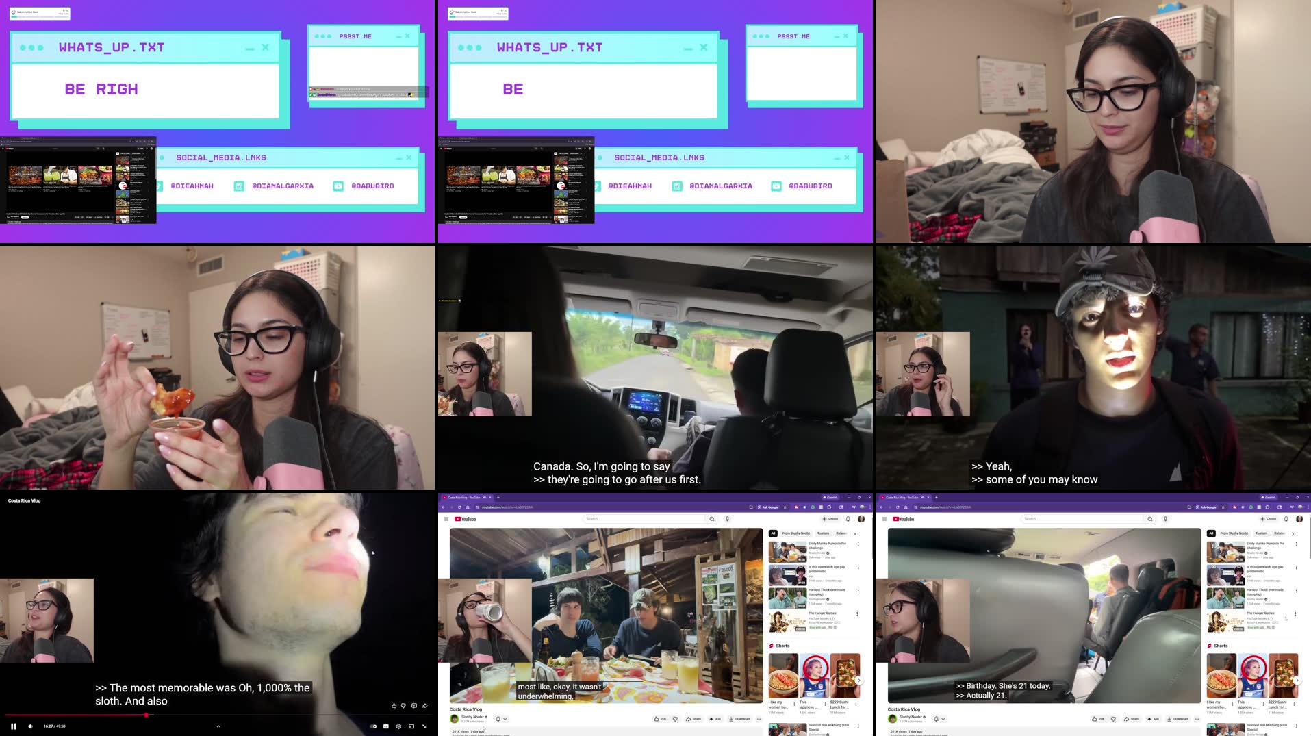 Recording Thumbnails