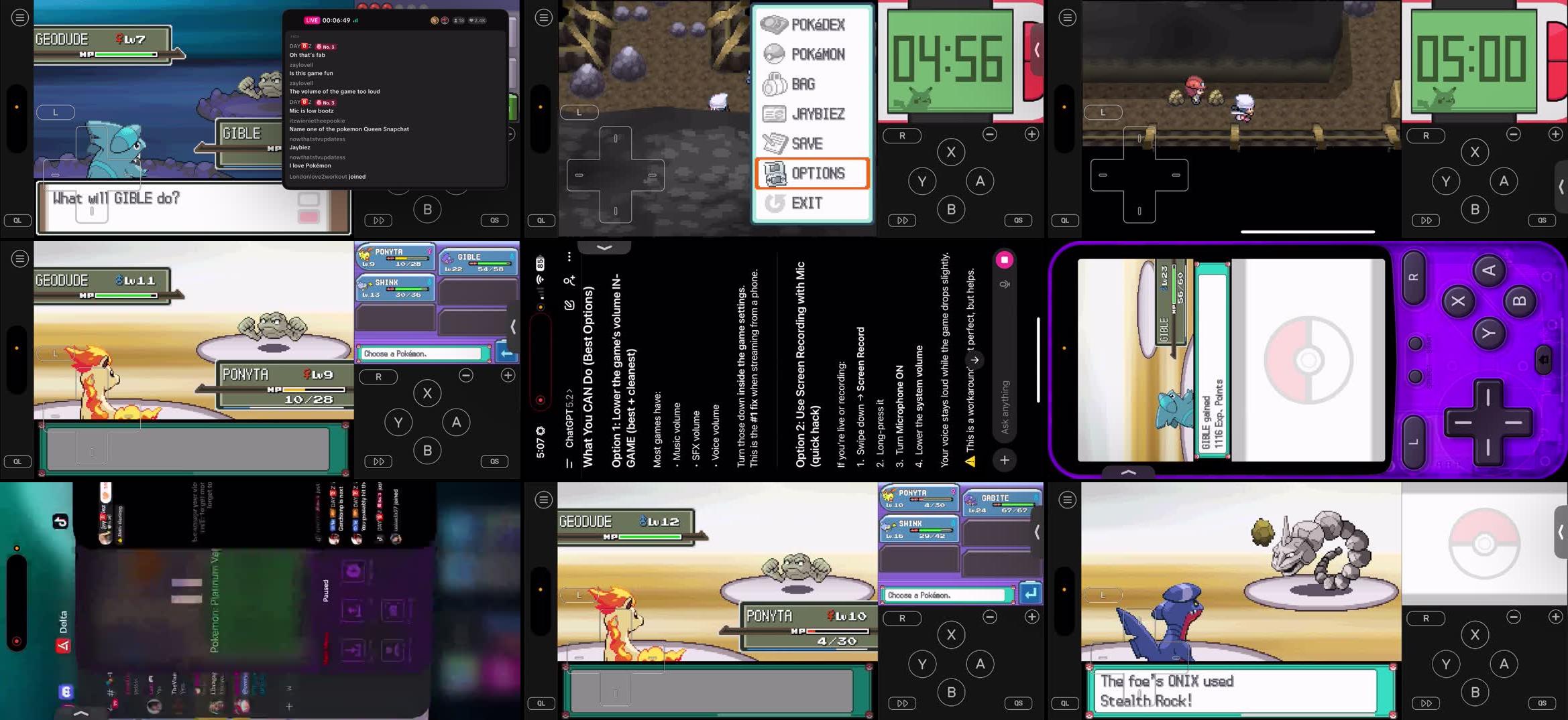 Recording Thumbnails