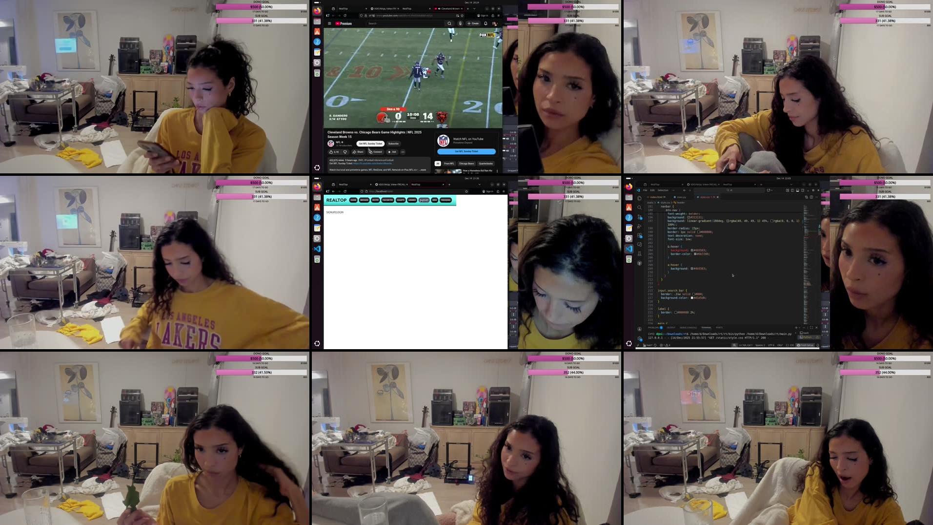 Recording Thumbnails