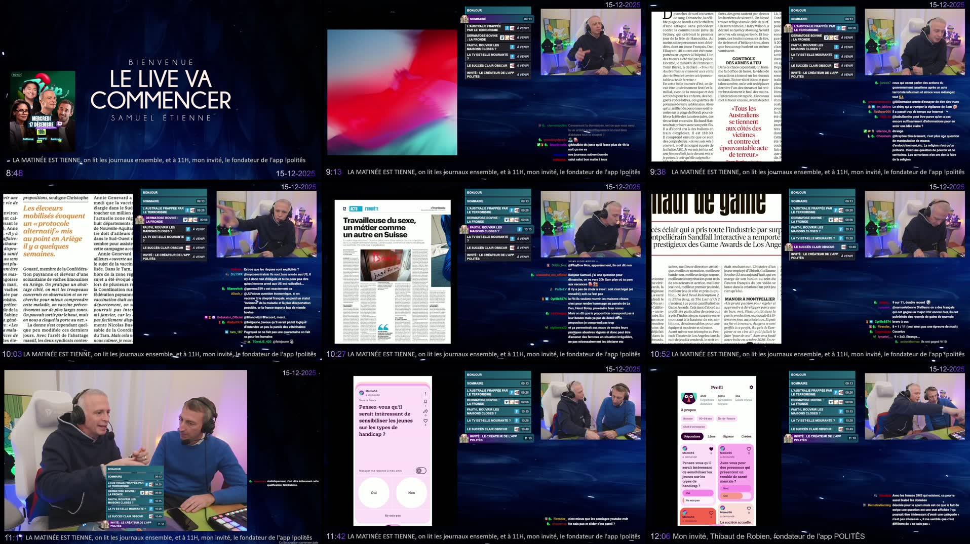 Recording Thumbnails