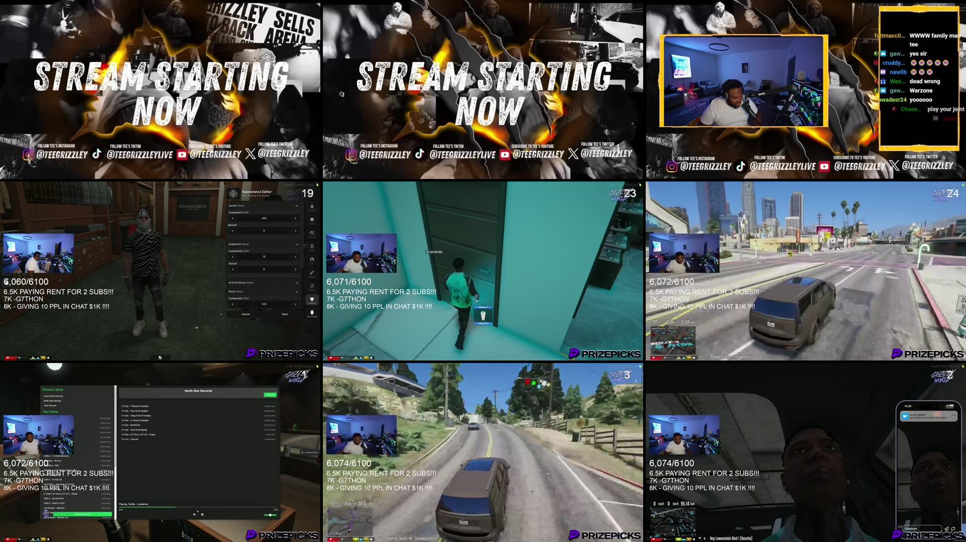 Recording Thumbnails