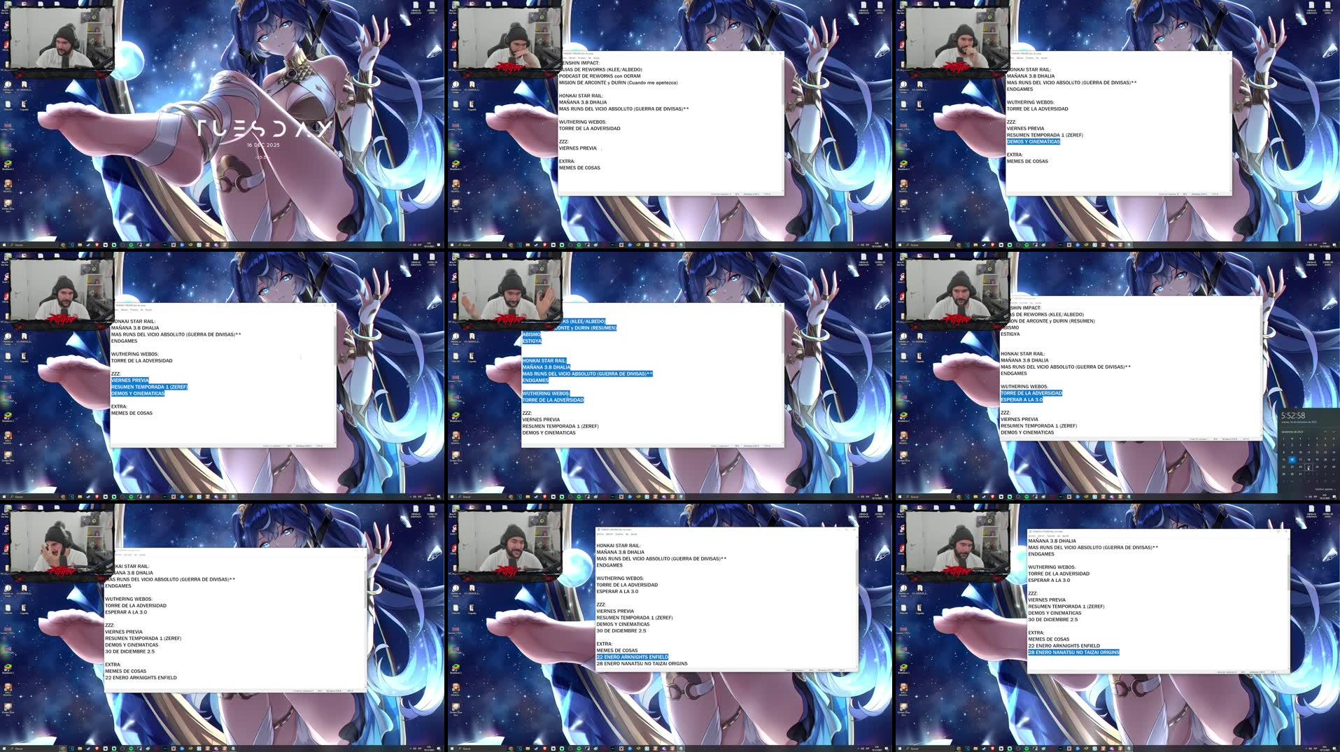 Recording Thumbnails