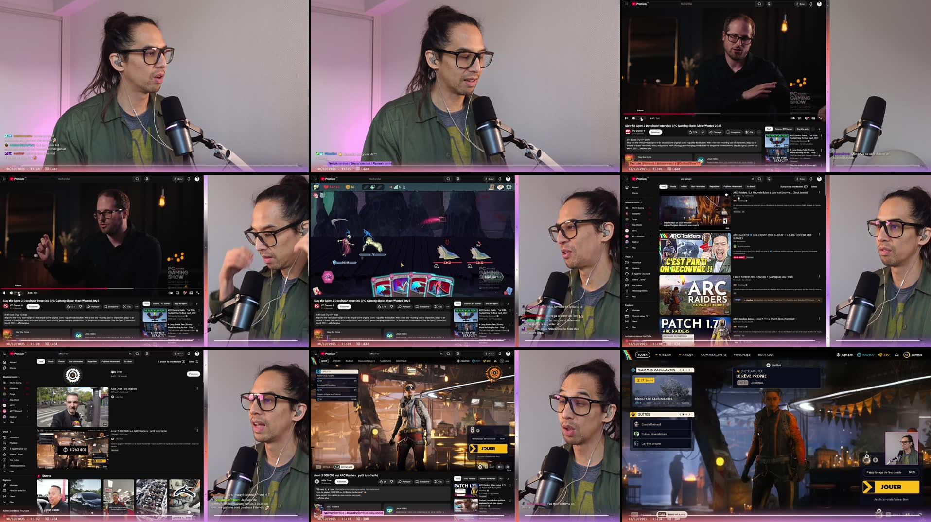 Recording Thumbnails