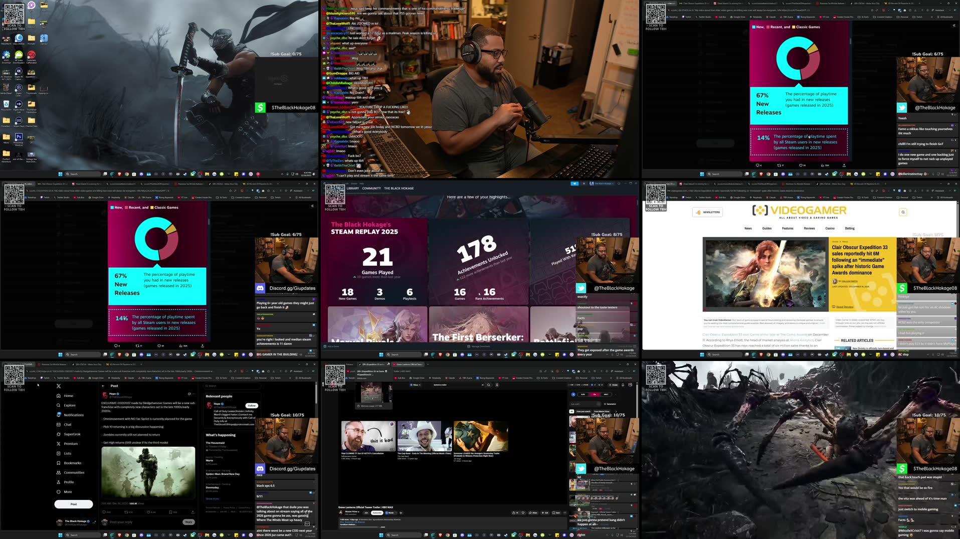 Recording Thumbnails