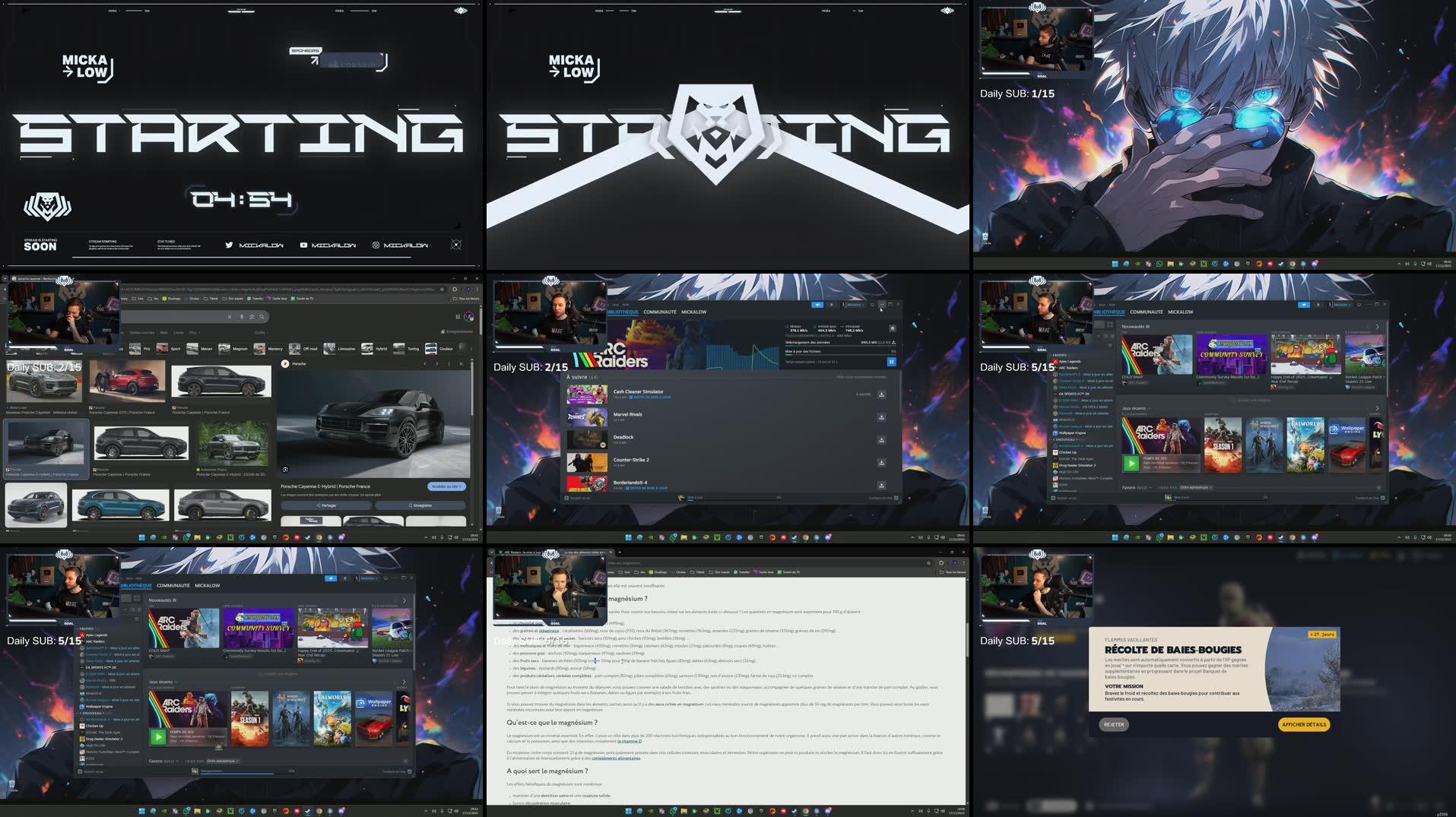 Recording Thumbnails