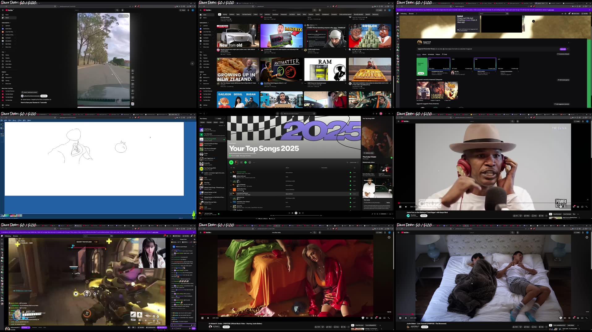 Recording Thumbnails