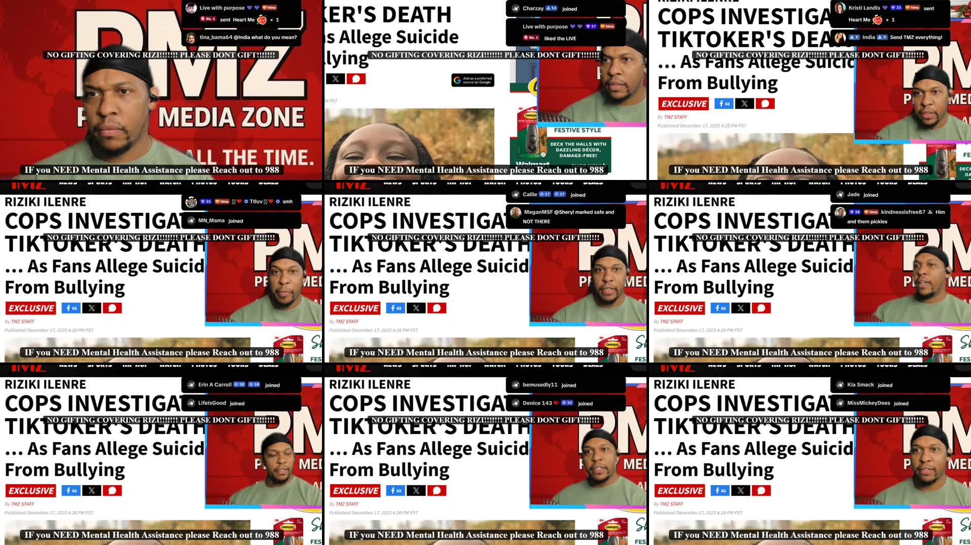 Recording Thumbnails