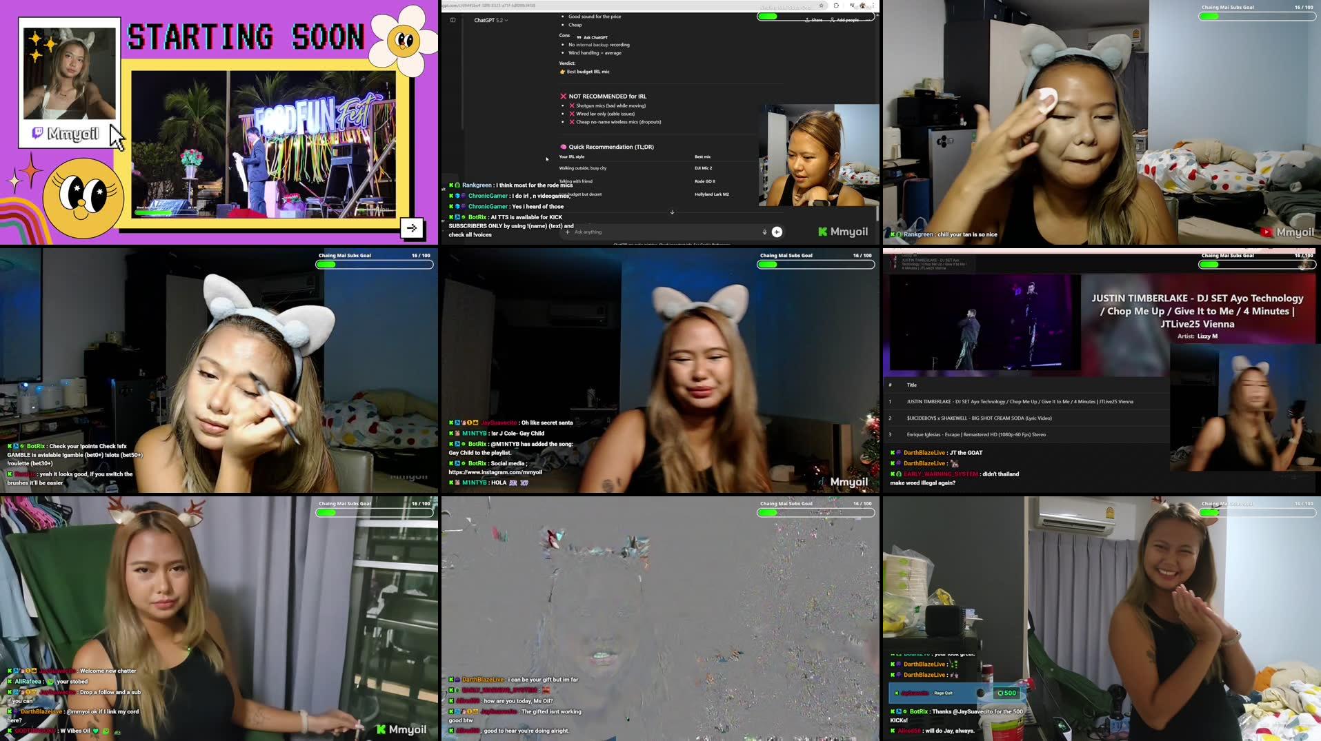 Recording Thumbnails