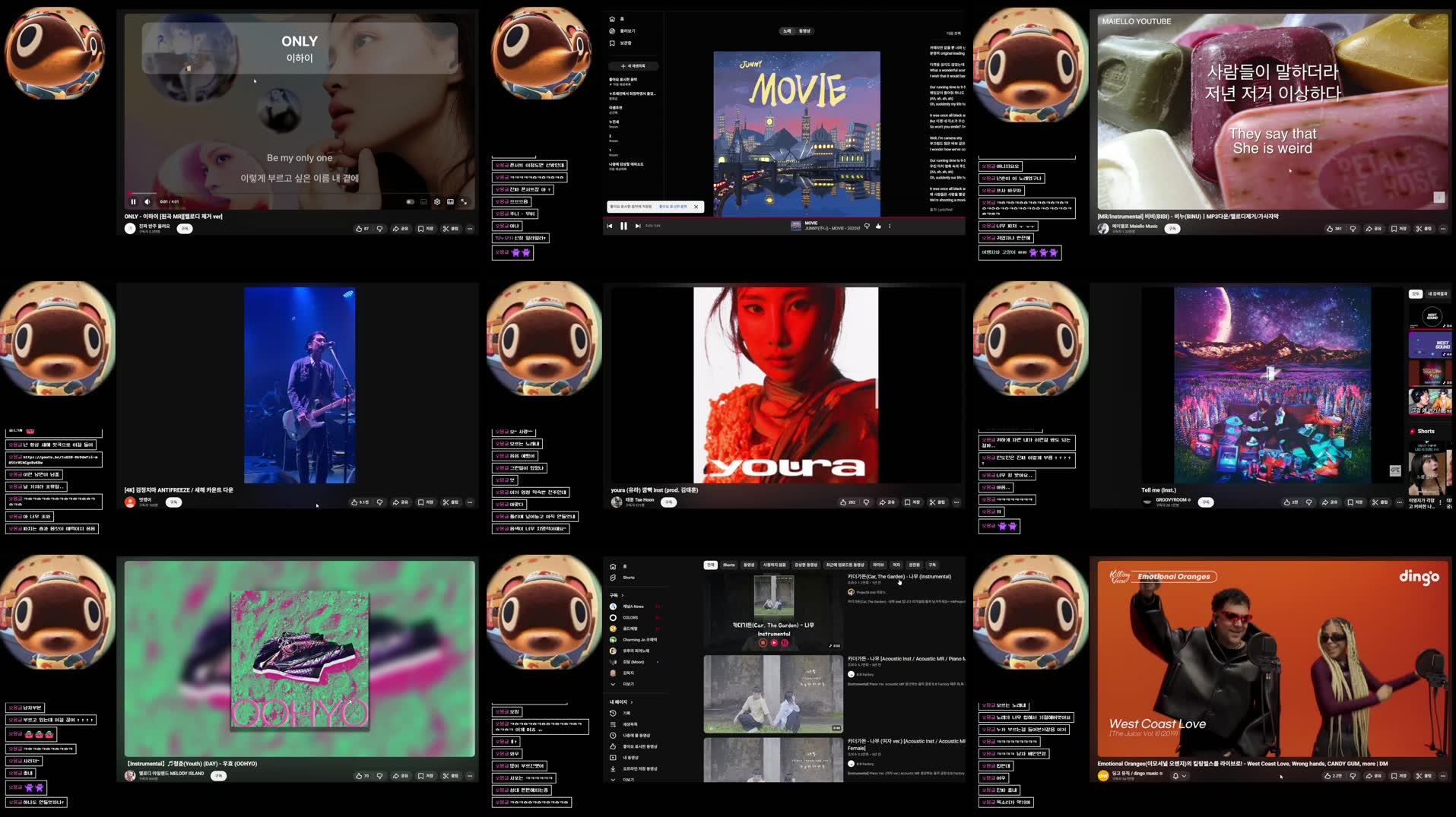 Recording Thumbnails