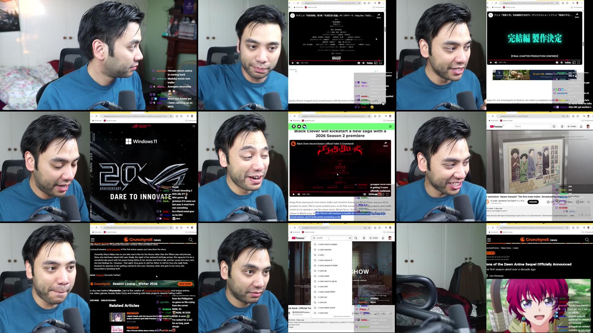 Recording Thumbnails