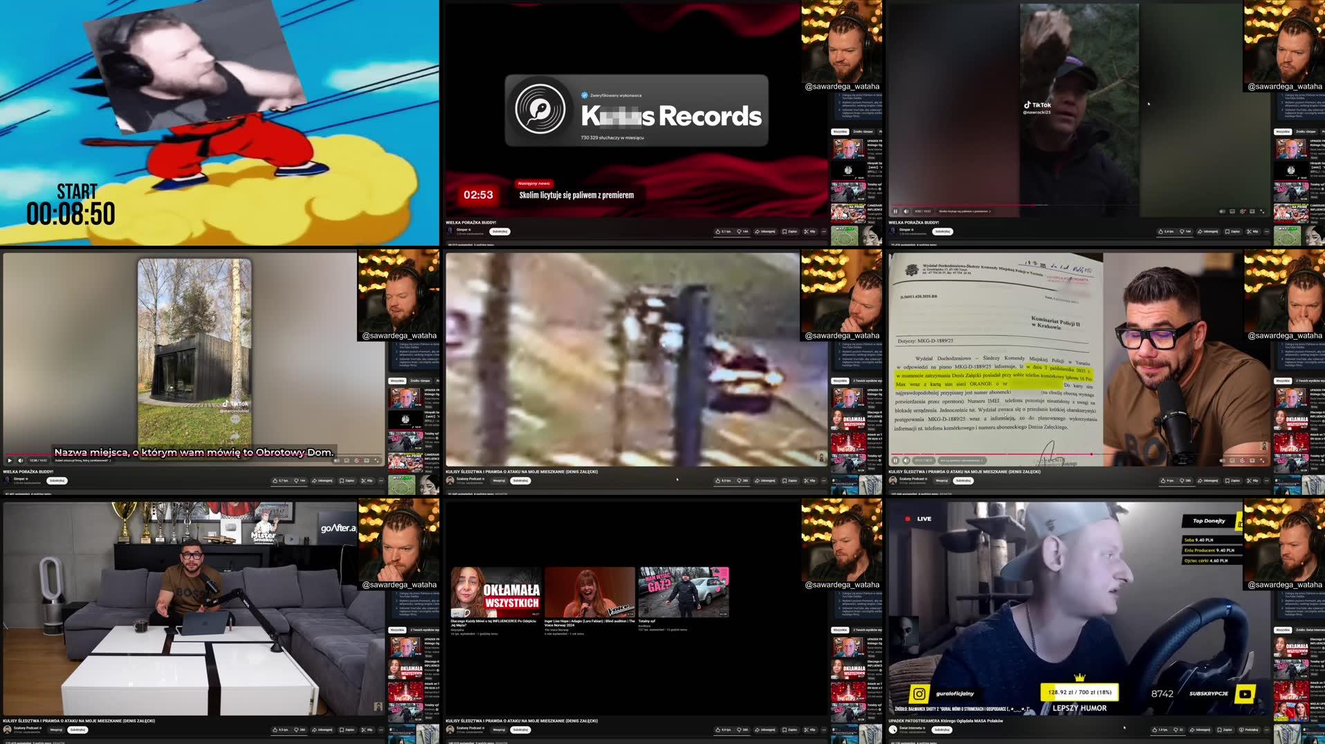 Recording Thumbnails