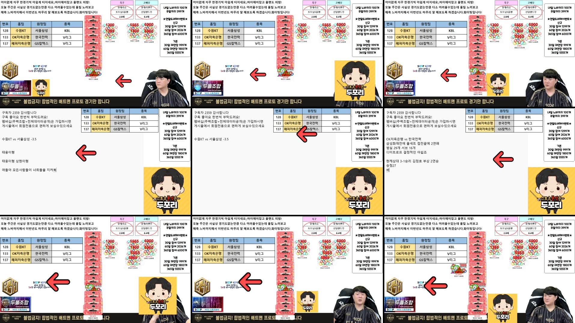 Recording Thumbnails