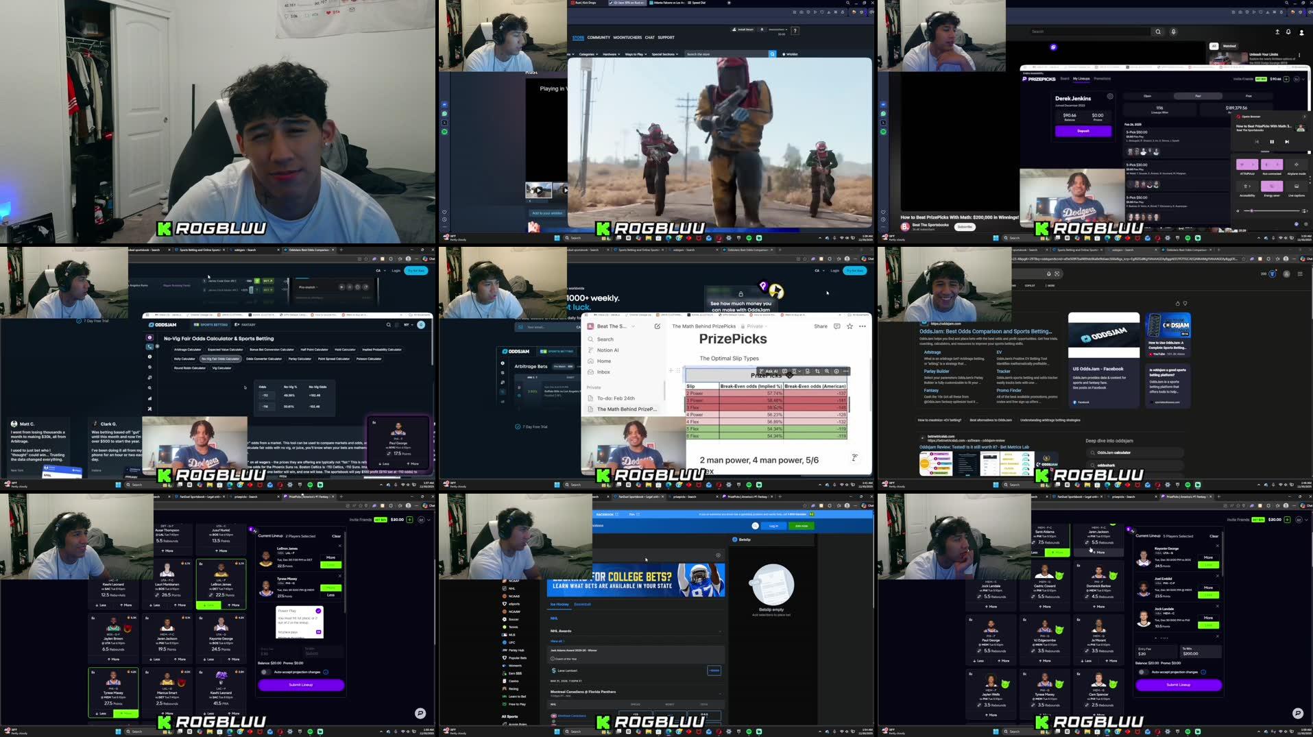 Recording Thumbnails