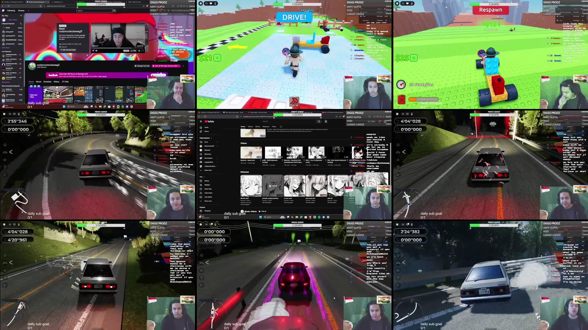 Recording Thumbnails