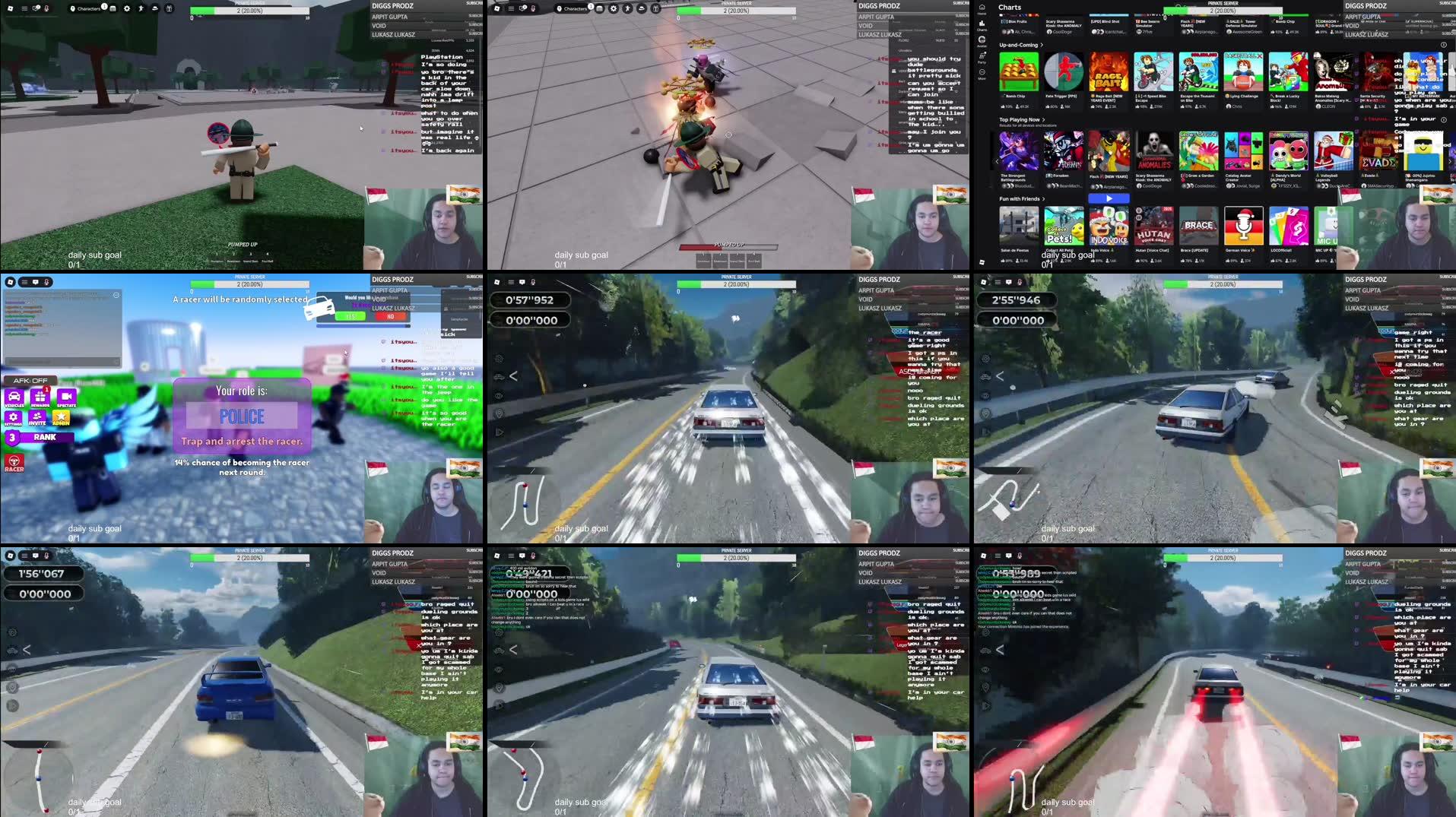 Recording Thumbnails