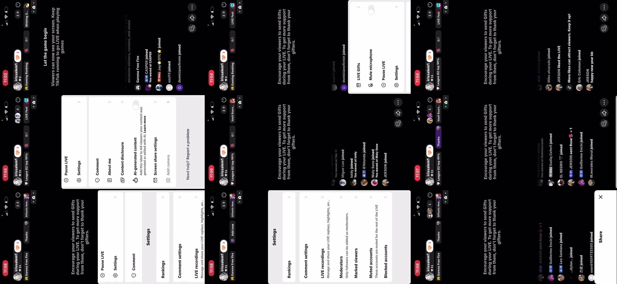 Recording Thumbnails