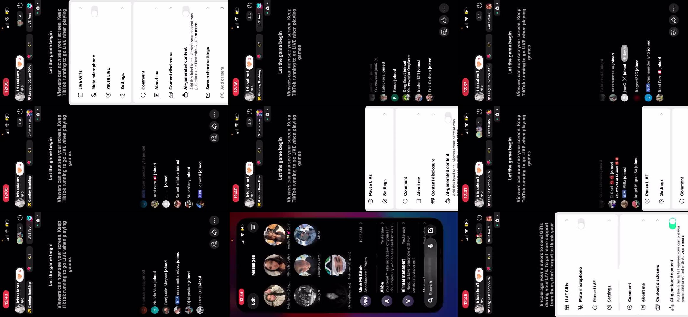 Recording Thumbnails