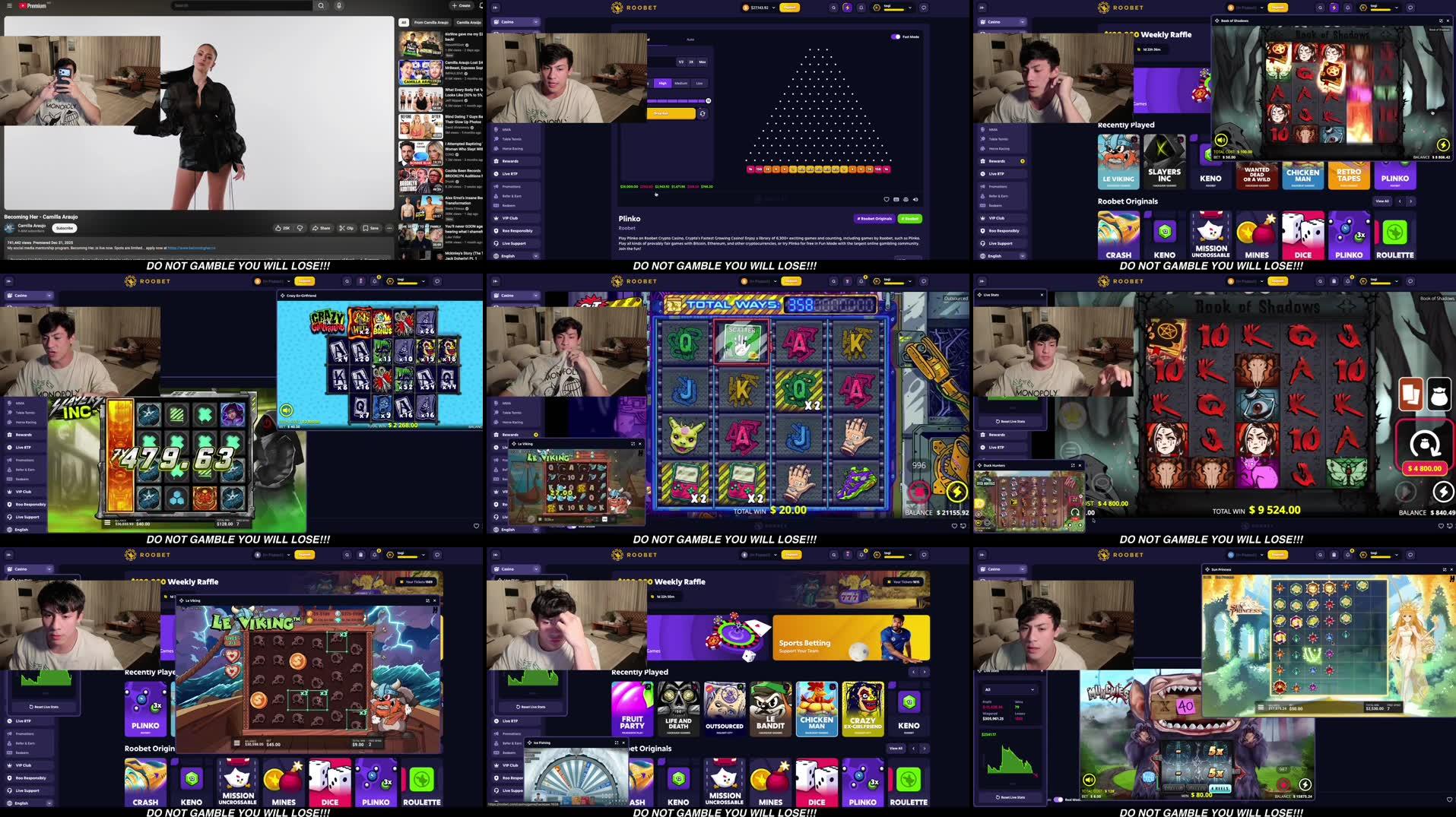 Recording Thumbnails