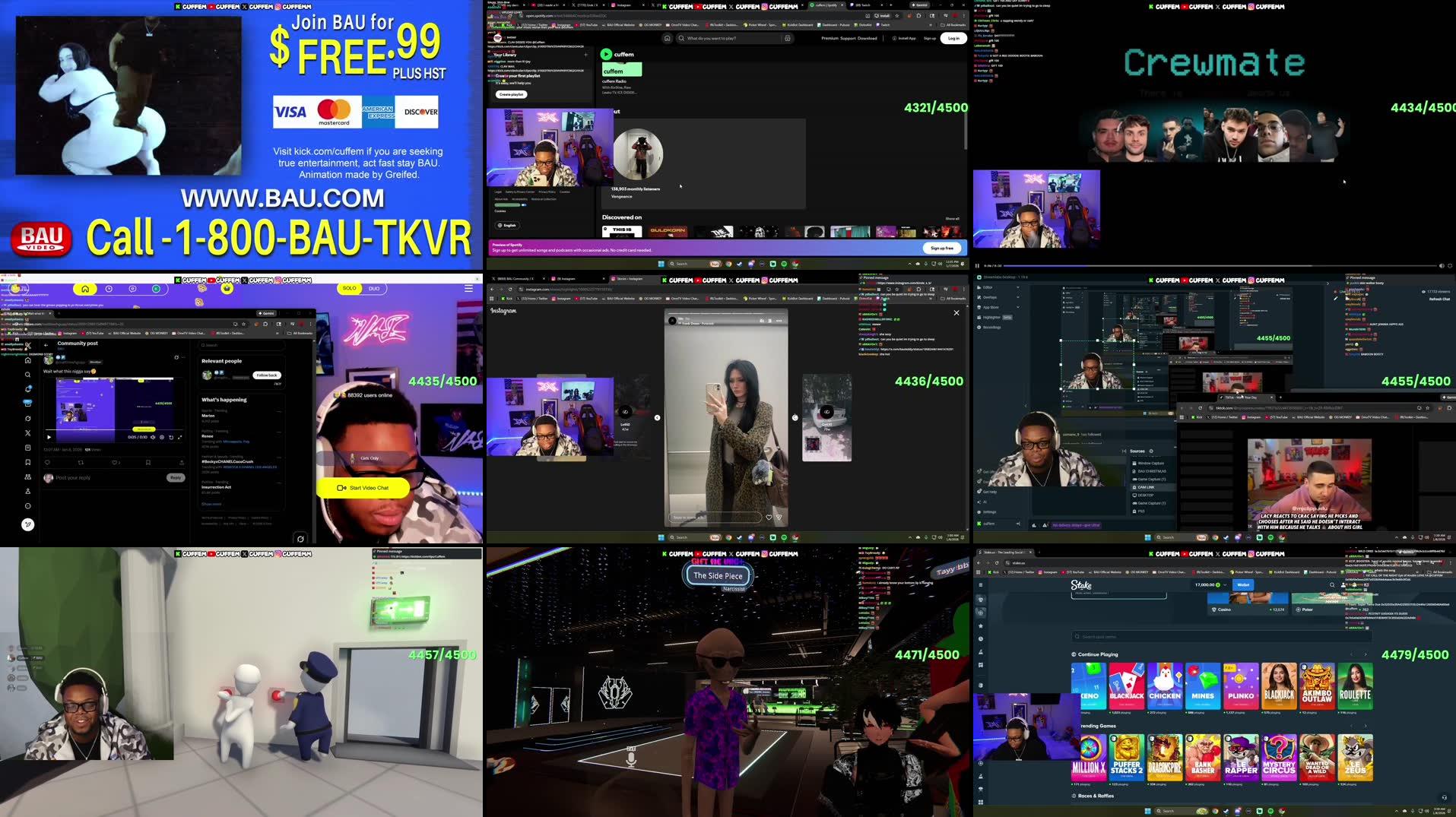 Cuffem Kick Video, VOD and Clips Download