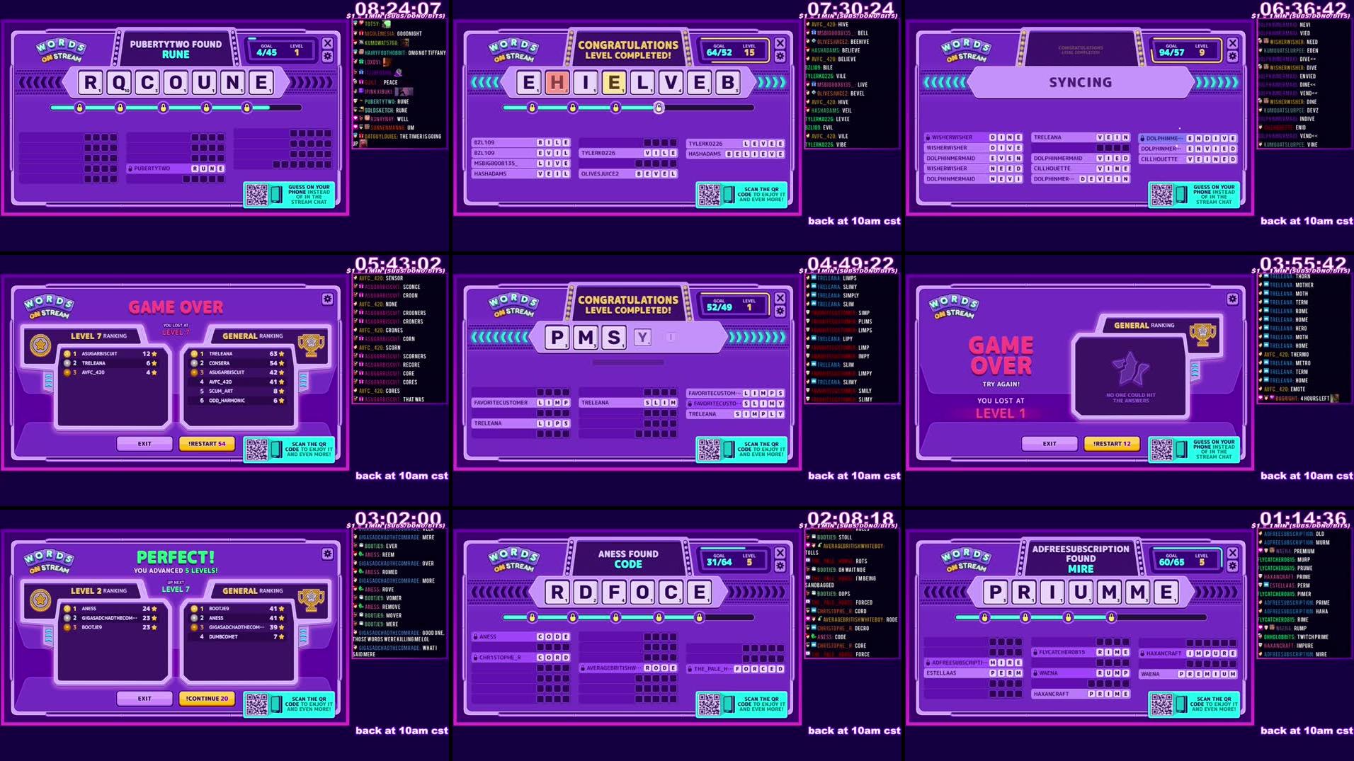 Recording Thumbnails