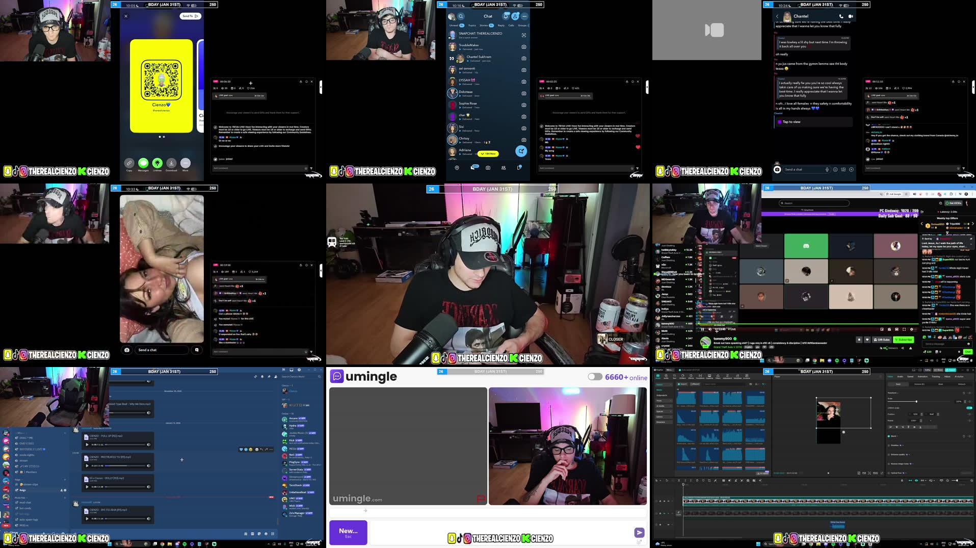 Recording Thumbnails