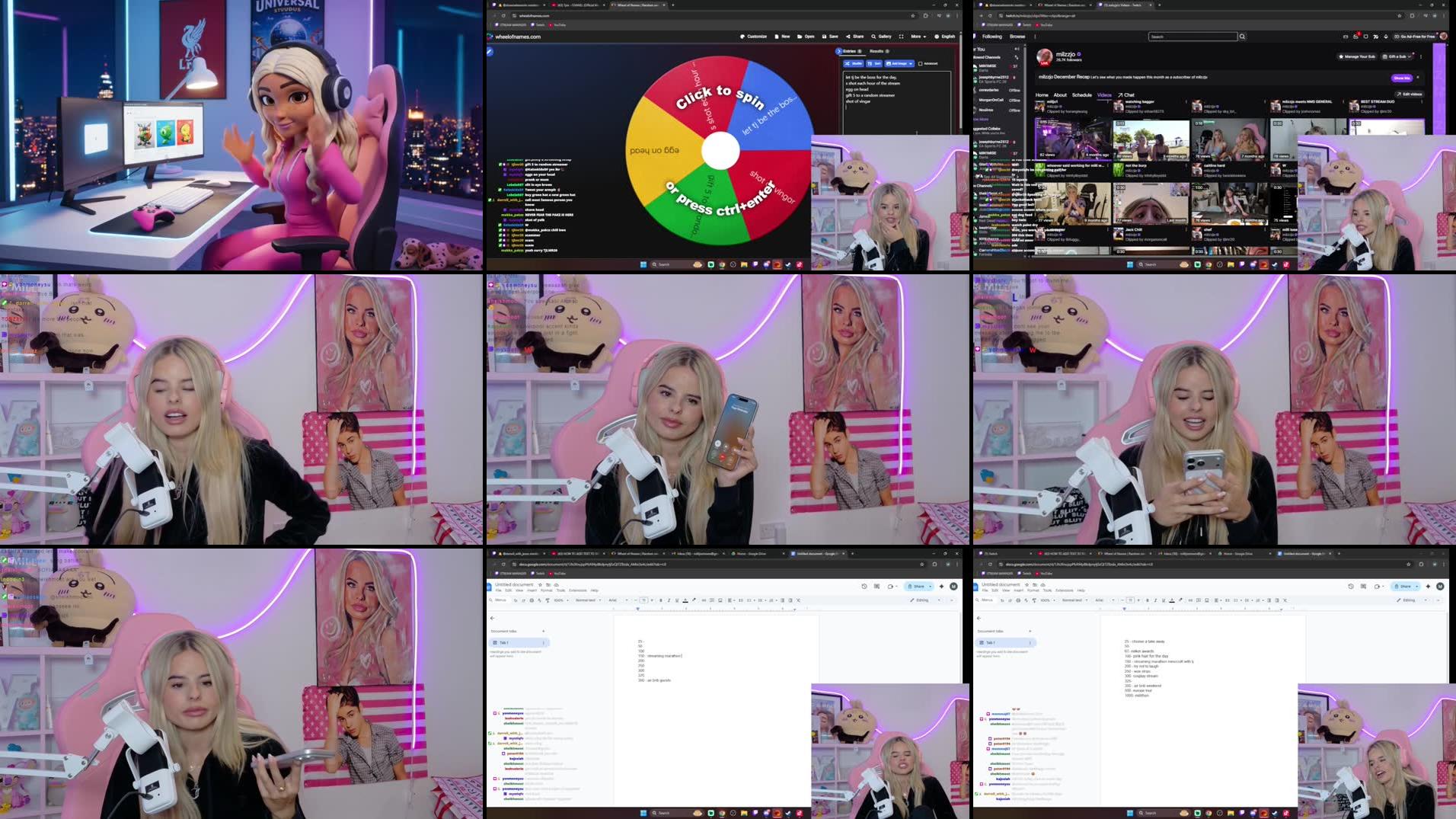 Recording Thumbnails